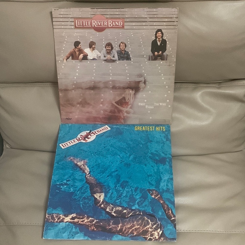 2 Record set of Little River Band - First Undee The Wire & Greatest Hits Vinyl